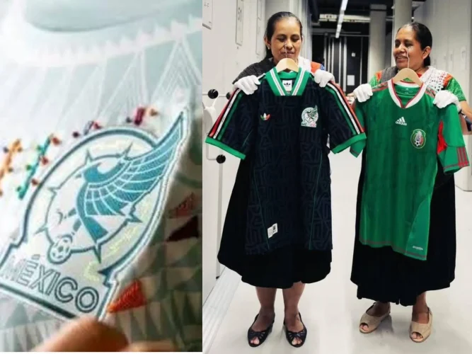 Bordadoras de Naupan, Puebla, denuncian explotación en producción del jersey alternativo de la Selección Mexicana