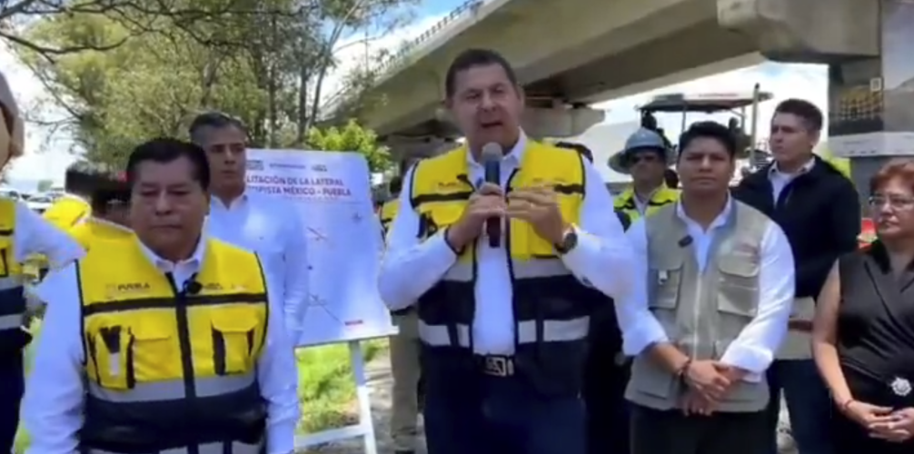 Gobernador Armenta exige mayor apoyo del Ayuntamiento de Puebla en obras viales