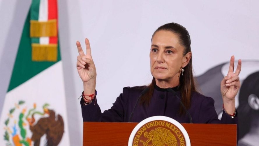 Sheinbaum rechaza señalamientos de Trump sobre gobierno de narcos en México
