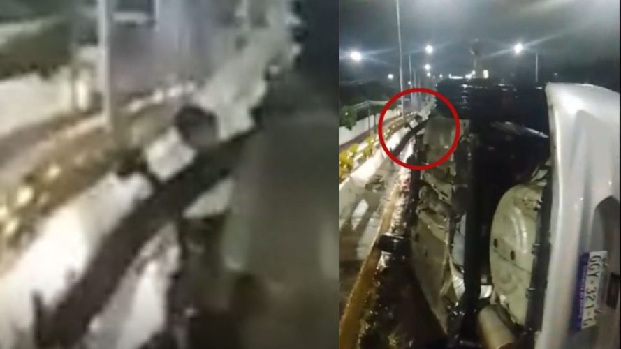 Niño fantasma aparece en video tras accidente en Celaya; murió hace 12 años en el mismo lugar