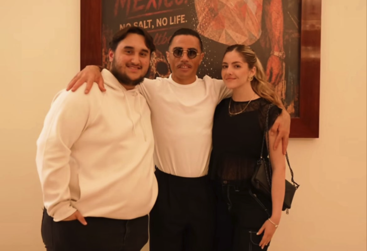 Jesús Ernesto López Muller asiste a inauguraciones privadas del restaurante Nusr-Et en Ciudad de México