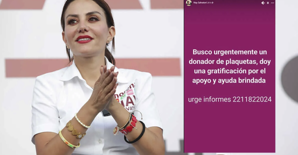 Diputada de Morena genera controversia por ofrecer gratificación para donación de plaquetas