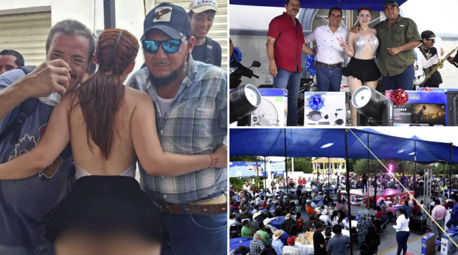 Festejo del Día del Padre en Llera de Canales genera polémica por participación de influencer