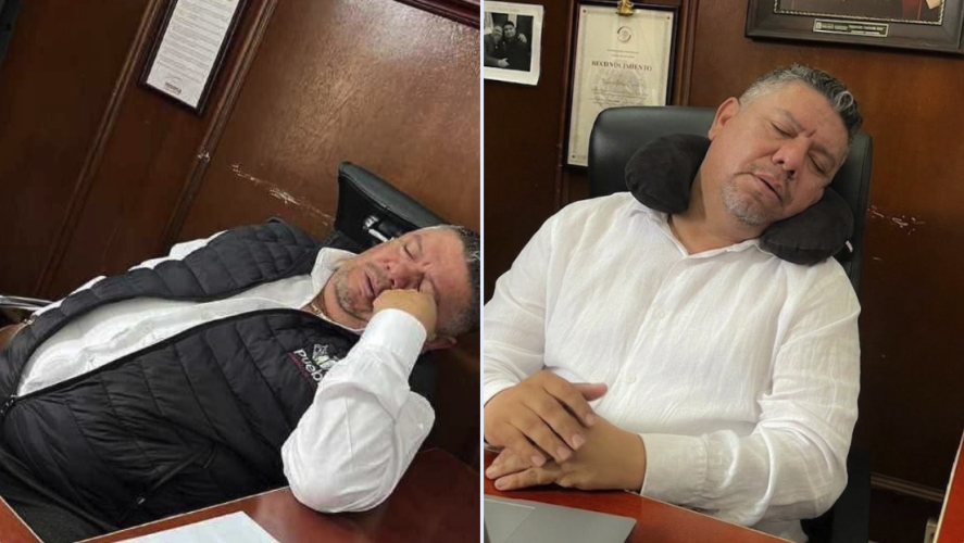 Regidor Andrés Cerón será entrevistado tras ser captado dormido por segunda vez en horario laboral