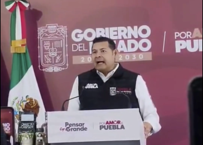 El gobernador Armenta critica duramente a Agua de Puebla tras inundaciones en la ciudad