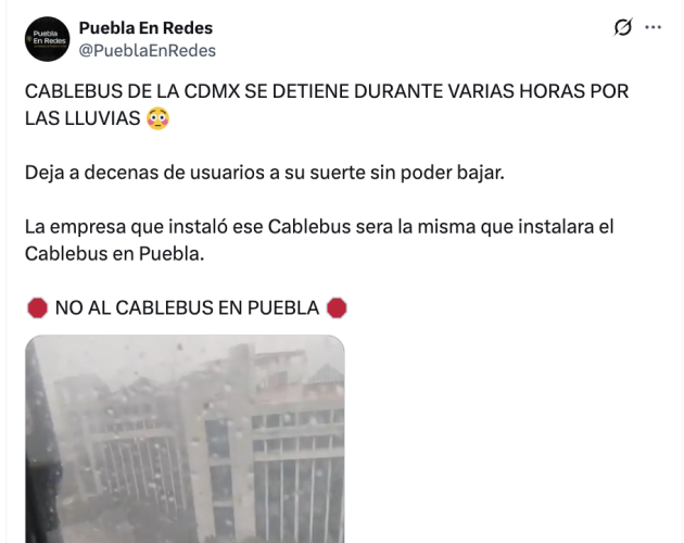 Suspensión temporal del Cablebús en CDMX durante tormenta refleja protocolos de seguridad esenciales