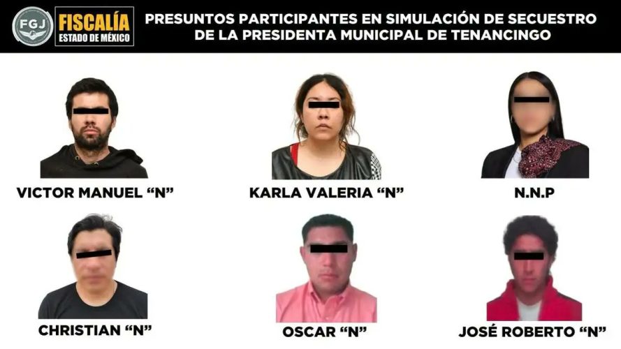 Detienen a alcaldesa de Tenancingo por supuesto autosecuestro para obtener 40 millones de pesos y cubrir presunto desfalco