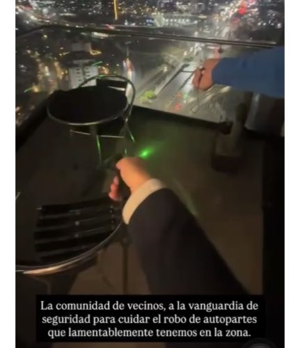 Misterio resuelto: origen del láser vinculado al “tirador de la Atlixcáyotl” aclarado por habitante de Torre Adamant
