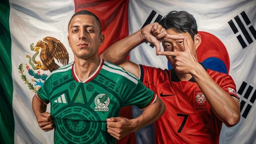México enfrentará a Corea del Sur en el segundo partido de la fase de grupos del Mundial 2026