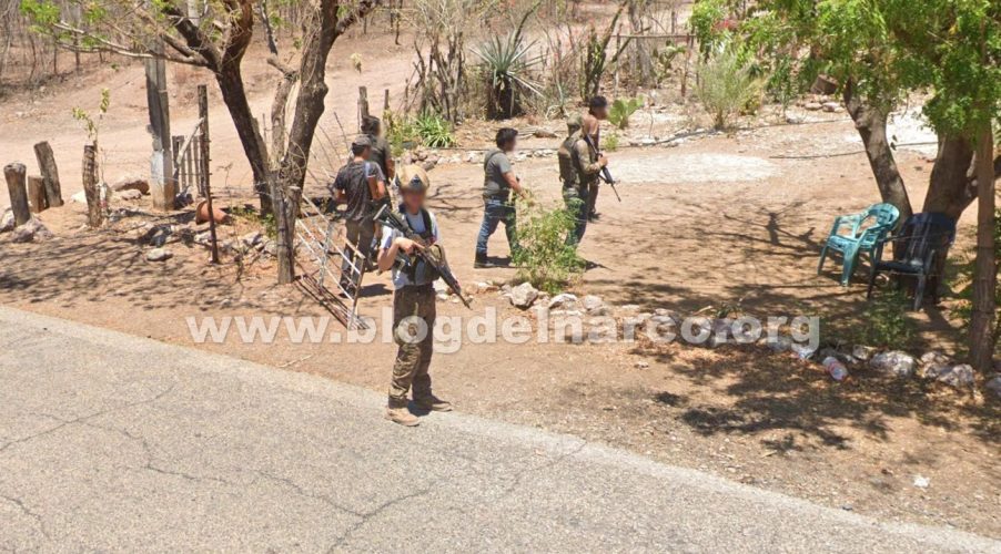 Vehículo de Google Street View registra encuentro con sicarios del CJNG en carretera de Culiacán