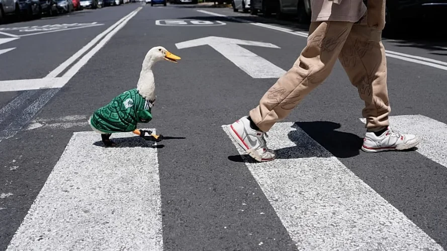 Merlin, el pato que se convierte en la mascota viral del Mundial de 2026