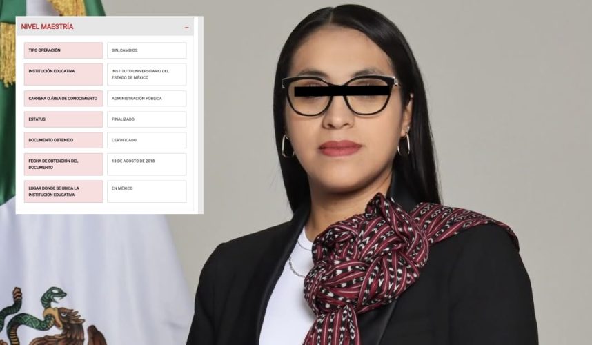 Alcaldesa de Tenancingo concluyó maestría antes que licenciatura, según documentos oficiales