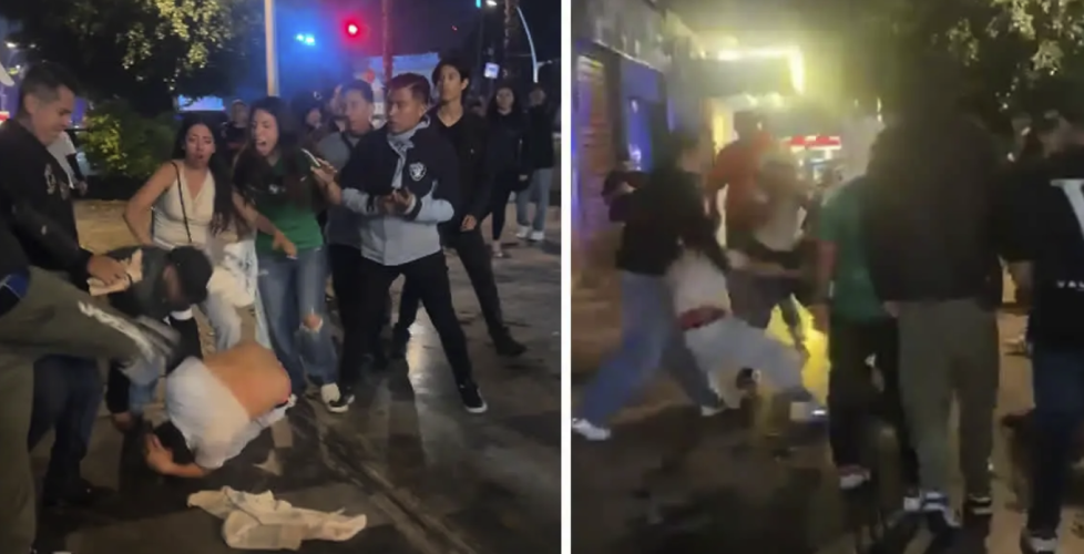 Pelea callejera en zona de antros de La Juárez tras eliminación de México en Mundial 2026