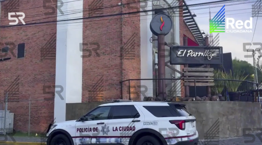 Intento de robo en restaurante El Parrillaje moviliza a la Policía Municipal en Avenida Juárez