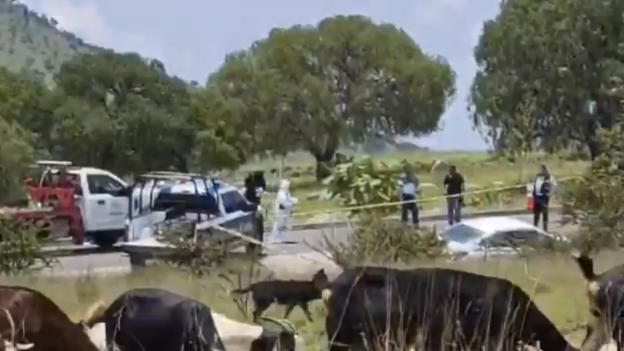 Hallan vehículo con personas sin vida rumbo a la Academia de Policía; Fiscalía investiga