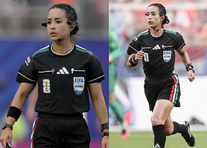 Katia Itzel García, designada por la FIFA para el partido Argentina vs. Cabo Verde en la Copa Mundial 2026