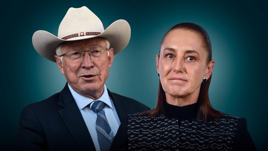 Sheinbaum cuestiona versión de Ken Salazar sobre captura de Ismael “El Mayo” Zambada