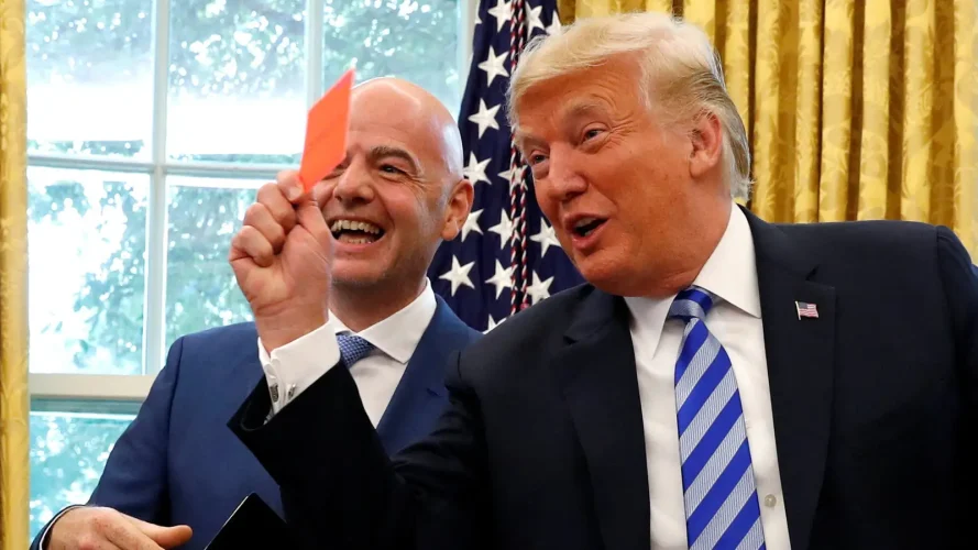 Donald Trump admite haber solicitado a la FIFA revisar la sanción a Folarin Balogun