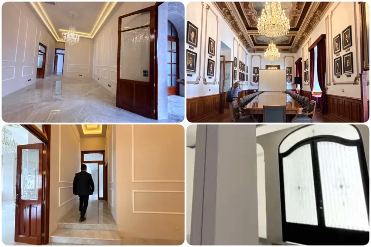 Gobernadora de Veracruz reconoce que remodelación del Palacio de Gobierno supera los 60 millones de pesos